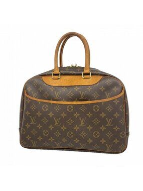 Louis Vuitton Handbag Monogram Deauville Brown